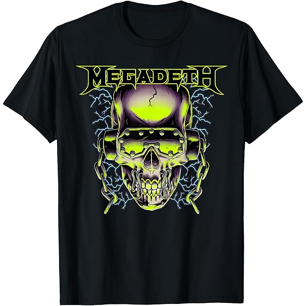 Amazon.com: Megadeth - Toxic Vic T-Shirt : Clothing, Shoes & Jewelry